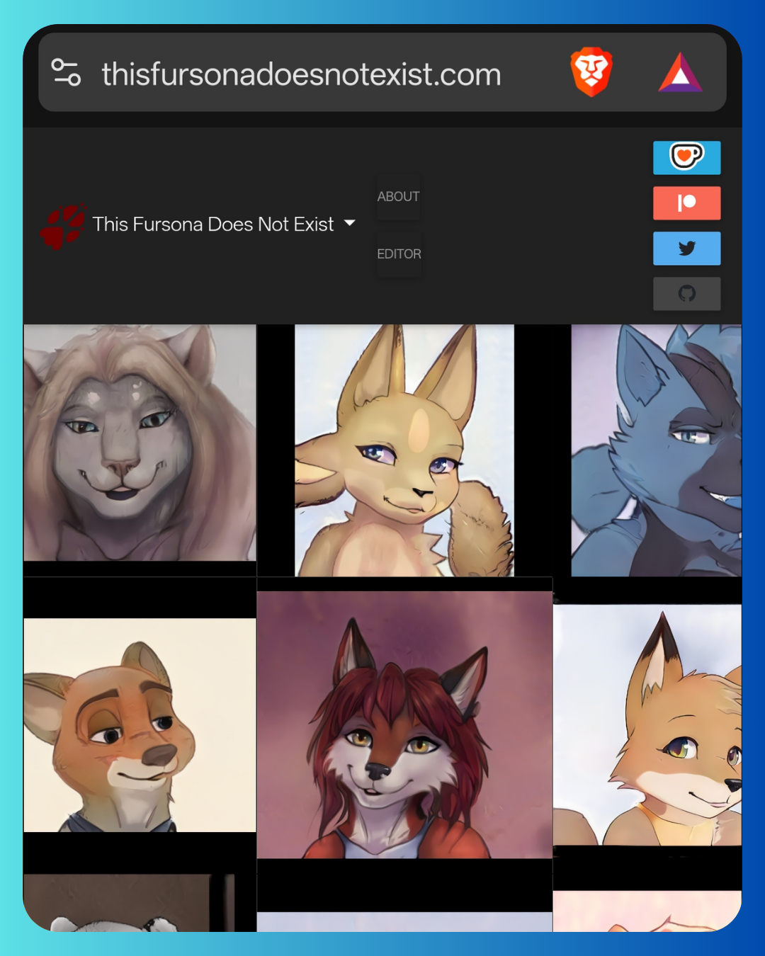 ThisFursona DoesNotExist